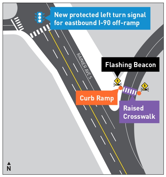 I-90 / Judkins Park Station Near-Term Crossing Improvements